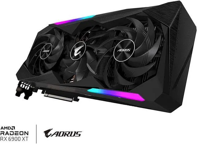 Alt view image 4 of 7 - GIGABYTE AORUS Radeon RX 6900 XT Master 16G Graphics Card, MAX-Covered Cooling, 16GB 256-bit GDDR6