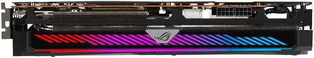 Alt view image 6 of 7 - ASUS ROG STRIX Radeon RX 6700 XT OC Edition Gaming Graphics Card (AMD RDNA 2, PCIe 4.0, 12GB GDDR6, HDMI 2.1, DisplayPort 1.4a, Axial-tech Fan Design, 2.9-slot, Super Alloy Power II, GPU Tweak II)