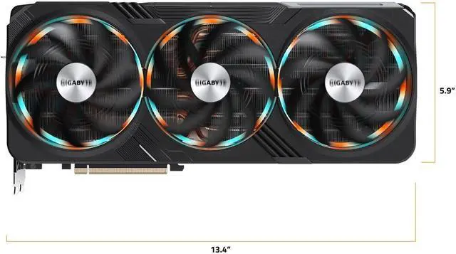Alt view image 2 of 7 - GIGABYTE Gaming GeForce RTX 4090 24GB GDDR6X PCI Express 4.0 x16 ATX Video Card GV-N4090GAMING OC-24GD