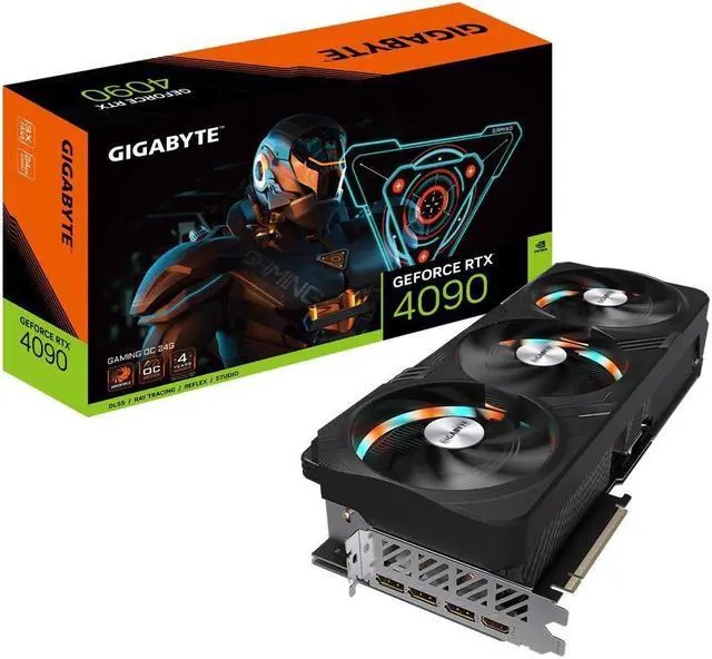 Main image of GIGABYTE Gaming GeForce RTX 4090 24GB GDDR6X PCI Express 4.0 x16 ATX Video Card GV-N4090GAMING OC-24GD