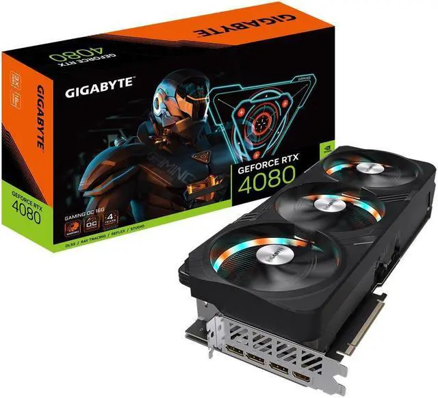 Main image of GIGABYTE Gaming GeForce RTX 4080 16GB GDDR6X PCI Express 4.0 x16 ATX Video Card GV-N4080GAMING OC-16GD