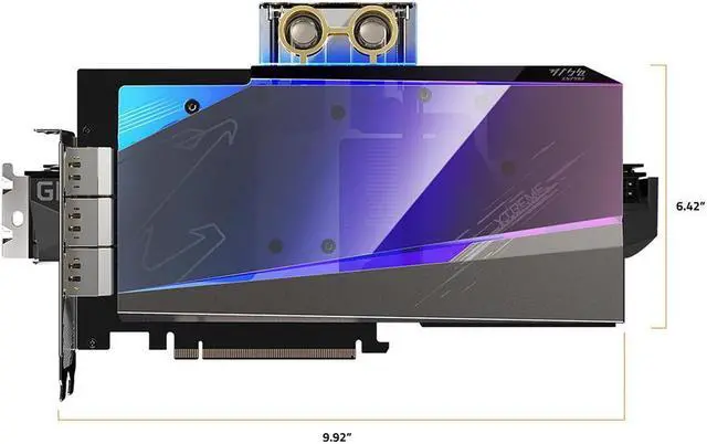 Alt view image 3 of 7 - GIGABYTE  GeForce RTX 3080Ti 12GB GDDR6X PCI-E 4.0 x 16 Video Card GV-N3080 Ti XTREME WATERFORCE WB