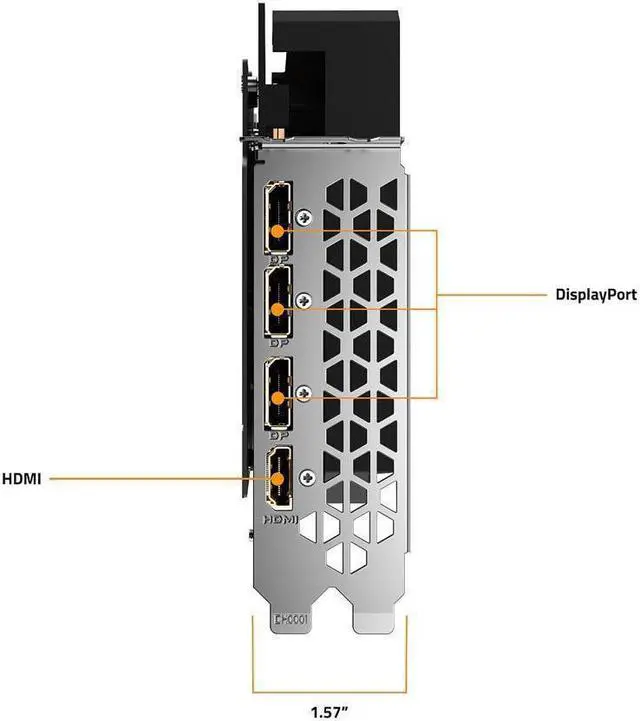Alt view image 14 of 14 - GIGABYTE AORUS GeForce RTX 3090 Ti XTREME WATERFORCE 24GB GDDR6X PCI Express 4.0 ATX Video Card GV-N309TAORUSX W-24GD