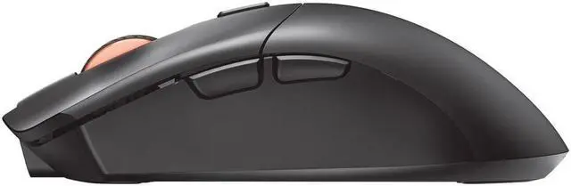 Alt view image 2 of 7 - FANTECH  WGC5 Wired/2.4Ghz Gaming Mouse,Medium-size ,Ergonomic,6 Programmable Buttons,10,000 DPI,RGB Gamer   PC Gaming Mouse, for Windows 7/8/10/11/XP Vista Linux MacOs,Black