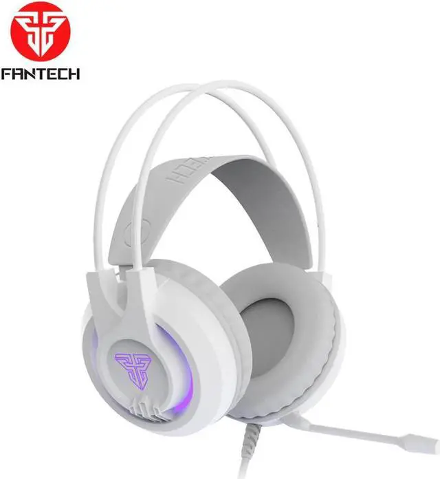 Main image of FANTECH CHIEF II HG20 Wired Gaming Headset with Noise Cancelling Headphones, Adjustable Volume, Reinforced Earband, USB+3.5mm Plug Type, White