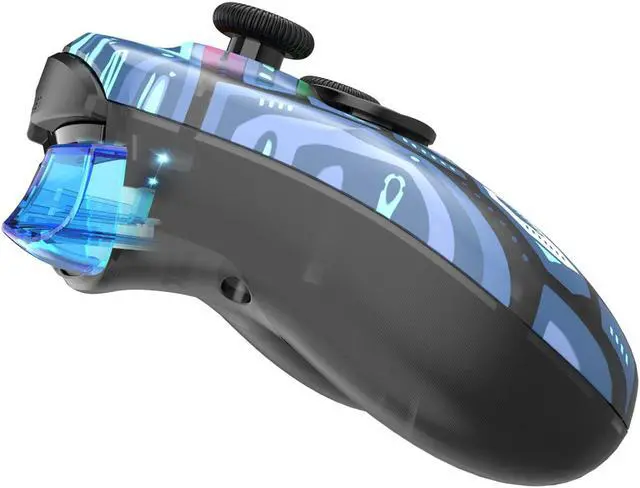 Alt view image 2 of 7 - FANTECH WGP15 POLARIS EOS Wireless/Wired Gamepad,22 Buttons, High Sensitivity,Adjustable Vibration,Motion Sensor,Hall Effect,Compatible with PC/Steam/Switch/PS4/Ps3/iOS/MacOs/Android,Blue