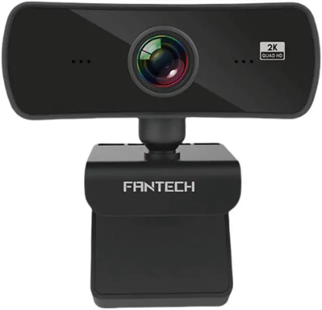 Main image of Fantech C30 Webcam 2K 4MP Luminous QHD Video 2560x1440p, 360° ROTATION, black