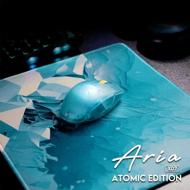 Alt view image 4 of 7 - FANTECH ARIA Wireless Gaming Mouse,Medium-size ,Ergonomic Hand Grips,2.4 GHz wreless Fast charge,RGB Gamer PC Gaming Mouse, for Windows 7/8/10/11/XP Vista Linux MacOs,Blue,Free mouse pad