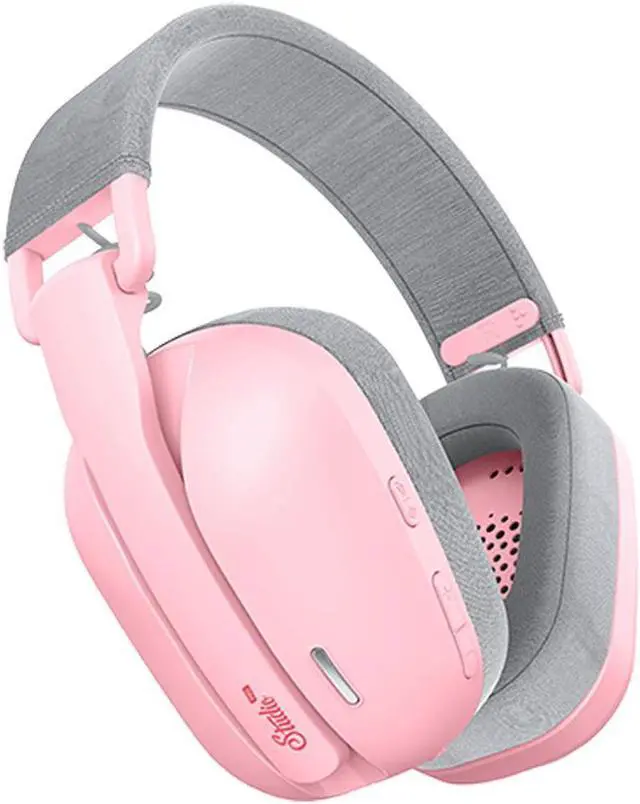 Alt view image 2 of 7 - FANTECH PRO WHGO3 Wired/Wireless Quad-Mode Connected Gaming Headset, 7.1 Surround Sound, Customisable Equaliser, Foldable, Large Capacity Rechargeable Battery, Versatile Low Latency,Pink
