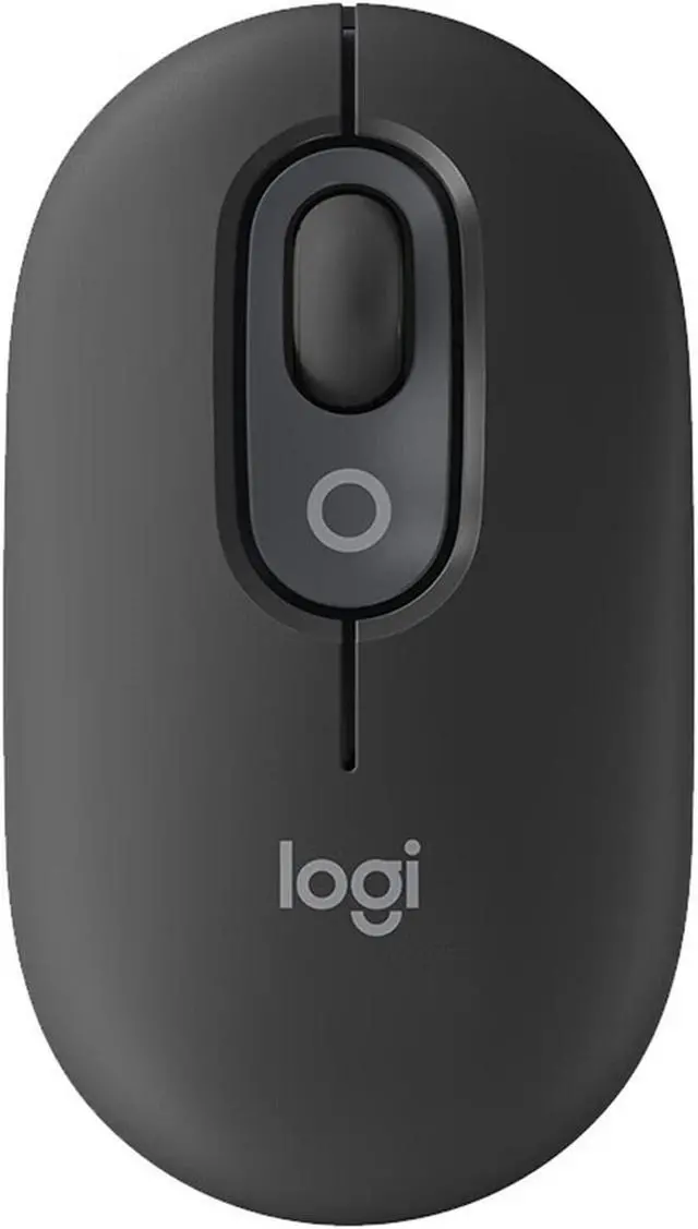 Main image of Logitech POP MOUSE  Wireless Bluetooth Mouse, Office Mute,Tablet Laptop Office Cross Screen Operation, 4000DPI, 4 buttons, for Windows and macOS, Small, cute and portable, bluetooth 5.1, black