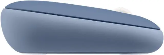 Alt view image 5 of 7 - Logitech PEBBLE M350 Wireless Bluetooth Mouse,  Office Silent ,  Women's Mouse,  Symmetrical Mouse Pebble Shape Graphite,1000DPI, 3buttons, for windows and macOS, BLUE