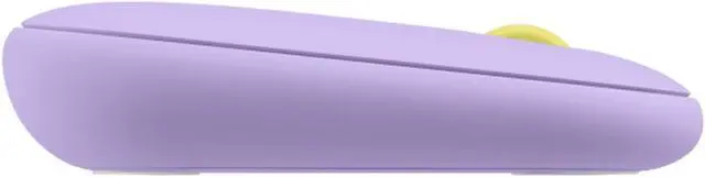 Alt view image 2 of 7 - Logitech PEBBLE M350 Wireless Bluetooth Mouse,  Office Silent ,  Women's Mouse,  Symmetrical Mouse Pebble Shape Graphite,1000DPI, 3buttons, for windows and macOS, purple