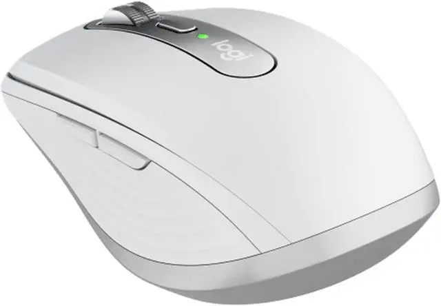 Alt view image 2 of 5 - Logitech MX Anywhere 3S Wireless Bluetooth Dual Mode Mouse,  Compact Office Charging Mouse Optimal Cross Computer Control , 8000dpi, 6buttons, for window/macOS/iPadOS/ChromeOS /Linux, SILVER