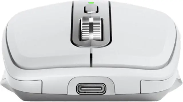 Alt view image 3 of 5 - Logitech MX Anywhere 3S Wireless Bluetooth Dual Mode Mouse,  Compact Office Charging Mouse Optimal Cross Computer Control , 8000dpi, 6buttons, for window/macOS/iPadOS/ChromeOS /Linux, SILVER