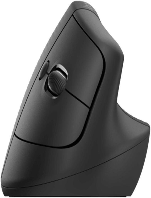 Alt view image 3 of 5 - Logitech LIFT VERTICAL Wireless Bluetooth Mouse , Ergonomic Vertical Mouse Silent Office Mouse, Vertical Small to Medium Hand Lift,4000dpi, 4buttons, for window/macOS/iPadOS/ChromeOS /Linux, Black
