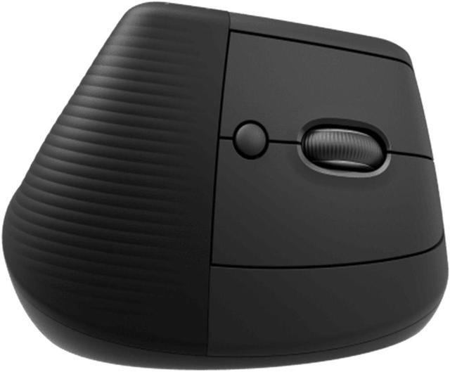 Alt view image 2 of 5 - Logitech LIFT VERTICAL Wireless Bluetooth Mouse , Ergonomic Vertical Mouse Silent Office Mouse, Vertical Small to Medium Hand Lift,4000dpi, 4buttons, for window/macOS/iPadOS/ChromeOS /Linux, Black
