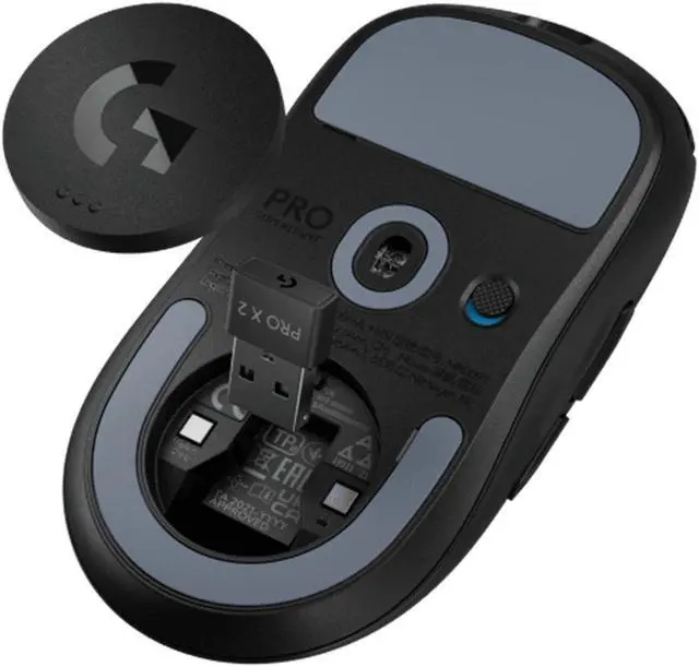 Alt view image 2 of 5 - Logitech GPW III Wireless Gaming Mouse,  PRO 3 Upgrade Gaming Mechanical Lightweight Charging GPW3 Generation, 25600dpi, 5buttons, for Windows® 7 or later/macOS 10.11 or later/ChromeOS, black