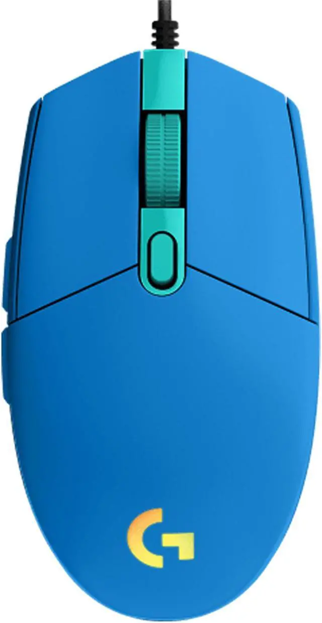 Alt view image 2 of 4 - Logitech (G) G102 2nd Generation Gaming wired Mouse,  RGB Streaming Light Effect Mouse,  Lightweight Design Gaming Grade 8000DPI Sensor, for Windows® 7 or later/macOS 10.11 or later/ChromeOS, blue
