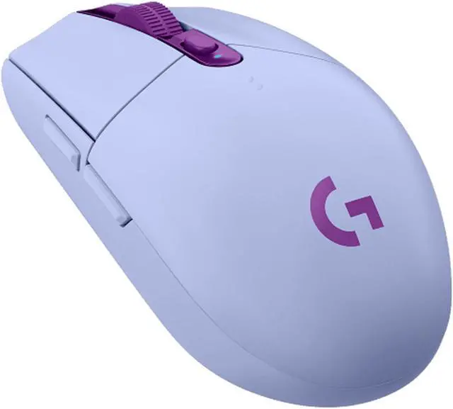 Alt view image 2 of 7 - Logitech (G) G304 Lightweight Wireless Gaming Mouse,  Macro Programming Gaming Mouse,  Portable Small Hand Applicable , 12000dpi, for Windows® 7 or later/macOS 10.11 or later/ChromeOS,  Purple