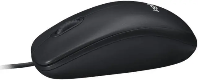 Alt view image 4 of 7 - Logitech M110R Mouse wired Mouse,  Office Mouse Light Mouse Symmetric Mouse, 1000dpi,  for Windows® 7 or later/macOS 10.11 or later/ChromeOS, Black
