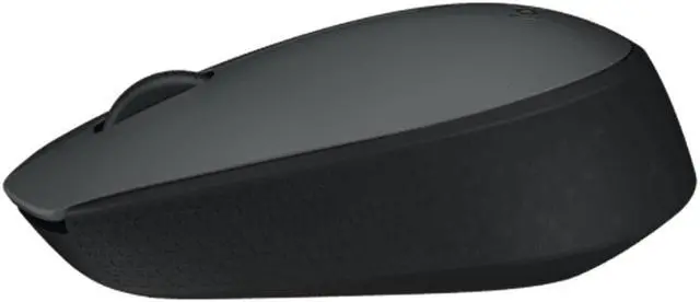 Alt view image 4 of 7 - Logitech M170 Wireless Office Mouse, 1000dpi,  Symmetrical Colorful with 2.4G Receiver,  for Windows® 7 or later/macOS 10.11 or later/ChromeOS,  Gray BLACK