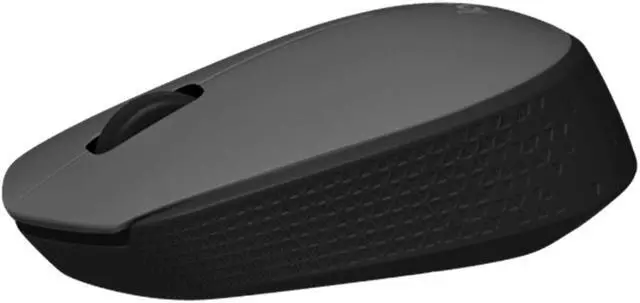 Alt view image 5 of 7 - Logitech M170 Wireless Office Mouse, 1000dpi,  Symmetrical Colorful with 2.4G Receiver,  for Windows® 7 or later/macOS 10.11 or later/ChromeOS,  Gray BLACK
