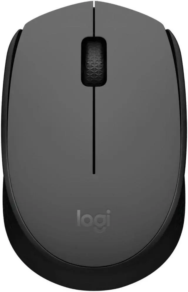 Main image of Logitech M170 Wireless Office Mouse, 1000dpi,  Symmetrical Colorful with 2.4G Receiver,  for Windows® 7 or later/macOS 10.11 or later/ChromeOS,  Gray BLACK