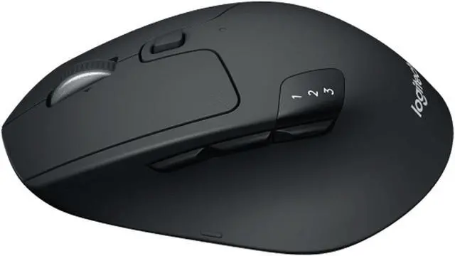 Alt view image 2 of 7 - Logitech M720 TRIATHLON Wireless Silent bluetooth Mouse,Office home, Desktop Laptop Mouse with Uplink Receiver,1000dpi,8buttons,for Windows 10 or later/macOS 10.5 or later/ChromeOS/Linux, Black