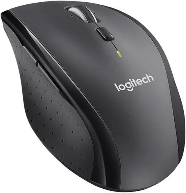 Alt view image 3 of 7 - Logitech M705 Silent  Wireless bluetooth  Mouse,  Office gaming Right Handed,  with Wireless Micro Receiver , 1000dpi, 3buttons, for Windows® 10 or later/macOS 11 or later/ChromeOS/Linux, black