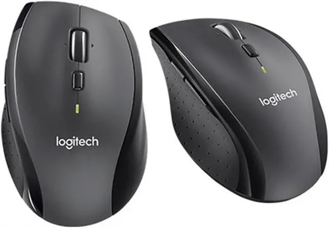 Alt view image 2 of 7 - Logitech M705 Silent  Wireless bluetooth  Mouse,  Office gaming Right Handed,  with Wireless Micro Receiver , 1000dpi, 3buttons, for Windows® 10 or later/macOS 11 or later/ChromeOS/Linux, black