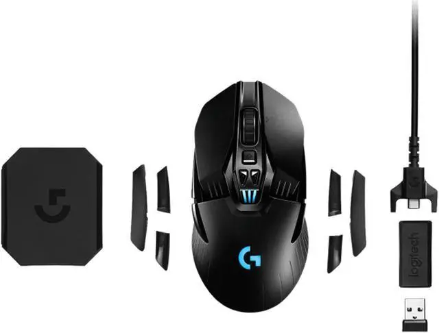 Alt view image 2 of 7 - Logitech G903 hero 25K Wireless  Silent Mouse, Office gaming, Desktop Laptop Mouse with 2.4GB Receiver, 25600dpi, 11buttons, for Windows® 10 or later/macOS10.11 or later/ChromeOS/Linux,  BLACK