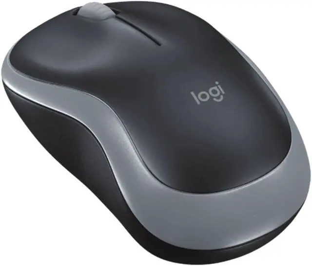 Alt view image 2 of 7 - Logitech M185 Wireless Office gaming Mouse, 1000dpi, 3buttons, Symmetrical Colorful with 2.4G Receiver,  for Windows® 7 or later/macOS 10.11 or later/ChromeOS,  BLACK