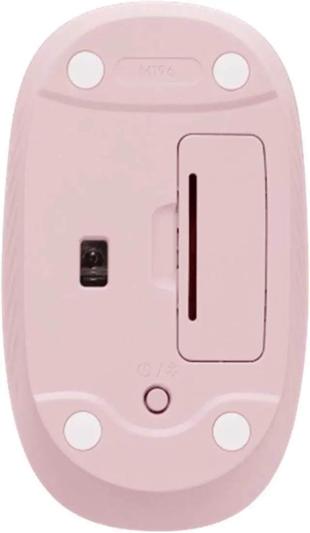 Alt view image 4 of 7 - Logitech M196 Wireless Bluetooth Mouse,  Office Mouse, home mouse, Symmetric Mouse, 1000dpi, 2buttons, for Windows® 7 or later/macOS 10.11 or later/ChromeOS, pink