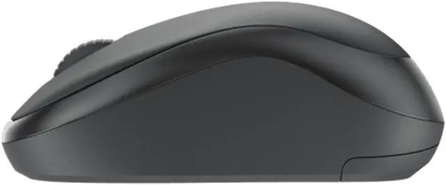 Alt view image 3 of 7 - Logitech M240 Silent Wireless Mouse,  Office home Mouse Symmetric Mouse with Wireless Micro Receiver, 4000dpi, 3buttons, for Windows® 7 or later/macOS 10.11 or later/ChromeOS, Right Handed, black
