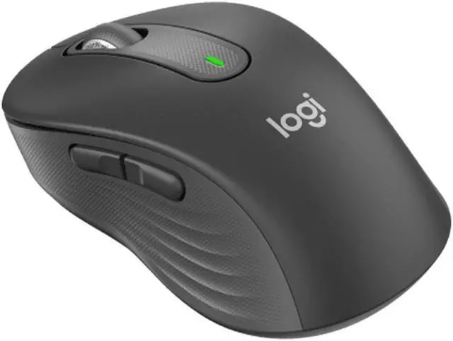 Alt view image 5 of 7 - Logitech SIGNATURE M650 Wireless Bluetooth Silent Mouse,  Office , Desktop Laptop Mouse with 2.4GB Receiver, 4000dpi, 5buttons, for Windows® 10 or later/macOS 11 or later/ChromeOS/Linux,  BLACK