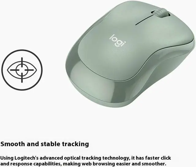 Alt view image 5 of 7 - Logitech M221 Silent Wireless Mouse,  Office home Mouse Symmetric Mouse with Wireless Micro Receiver, 1000dpi, 3buttons, for Windows® 7 or later/macOS 10.11 or later/ChromeOS, pink