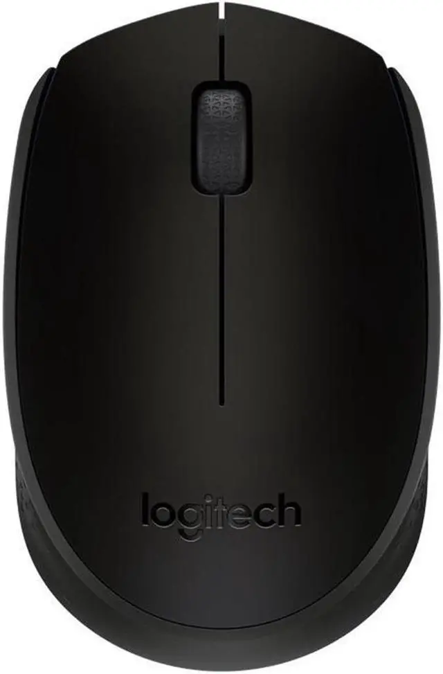 Main image of Logitech M171 Wireless Office Mouse, 1000dpi,  Symmetrical Colorful with 2.4G Receiver,  for Windows® 7 or later/macOS 10.11 or later/ChromeOS,  BLACK