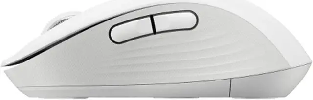 Alt view image 5 of 7 - Logitech SIGNATURE M650L Wireless Bluetooth Silent Mouse,  Office , Desktop Laptop Mouse with 2.4GB Receiver, 4000dpi, 5buttons, for Windows® 10 or later/macOS 11 or later/ChromeOS/Linux,  white