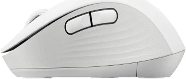 Alt view image 2 of 7 - Logitech SIGNATURE M650L Wireless Bluetooth Silent Mouse,  Office , Desktop Laptop Mouse with 2.4GB Receiver, 4000dpi, 5buttons, for Windows® 10 or later/macOS 11 or later/ChromeOS/Linux,  white