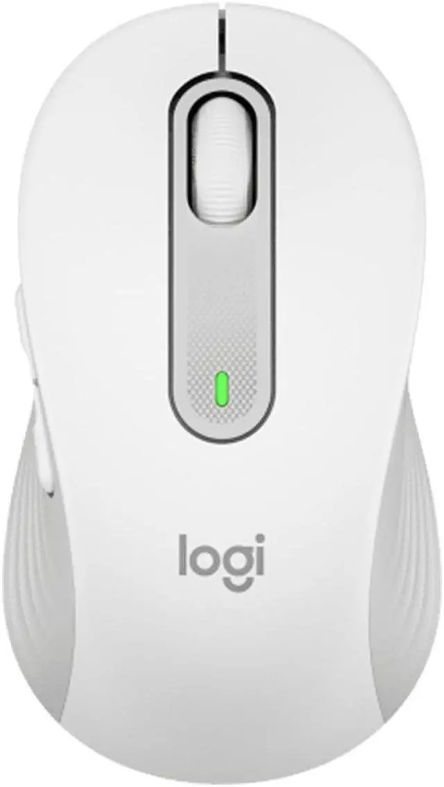 Main image of Logitech SIGNATURE M650L Wireless Bluetooth Silent Mouse,  Office , Desktop Laptop Mouse with 2.4GB Receiver, 4000dpi, 5buttons, for Windows® 10 or later/macOS 11 or later/ChromeOS/Linux,  white