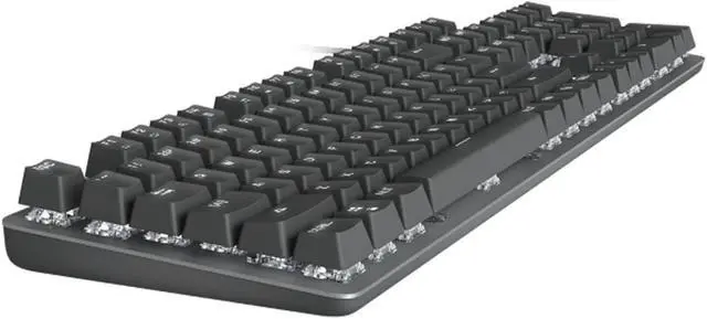 Alt view image 2 of 7 - LOGITECH K845 Mechanical backlight wired Keyboard, Aluminum wired mechanical keyboard with optional key spindle, for Windows® 10,11 or higher, 5 backlight, 104keys,  black( Linear tactile)