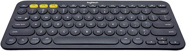 Alt view image 3 of 7 - Logitech K380 wireless Bluetooth Keyboard for MAC,   Silent ,  Multi-Device Stylish , Chocolate Keys , for macOS 10.15/iOS 14 /iPadOS 14 /Android 7/Chrome or later, 5 million knocks, GRAY