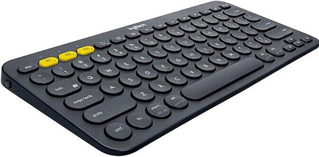 Alt view image 4 of 7 - Logitech K380 wireless Bluetooth Keyboard for MAC,   Silent ,  Multi-Device Stylish , Chocolate Keys , for macOS 10.15/iOS 14 /iPadOS 14 /Android 7/Chrome or later, 5 million knocks, GRAY