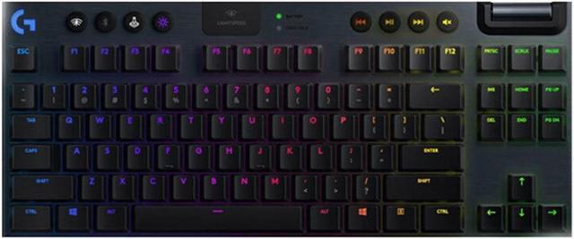 Logitech G913 TKL Wireless bluetooth Keyboard, LIGHTSPEED Wireless RGB  Mechanical Gaming, 87 keys, for Windows 7/macOS 10.11  /Linux/ChromeOS/Android 4.3 /iOS 10 or later, red axle black) - Newegg.ca