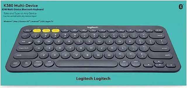 Alt view image 3 of 7 - Logitech K380 wireless Bluetooth Keyboard for MAC,   Silent ,  Multi-Device Stylish , Chocolate Keys , for macOS 10.15/iOS 14 /iPadOS 14 /Android 7/Chrome or later, 5 million knocks,  BLACK