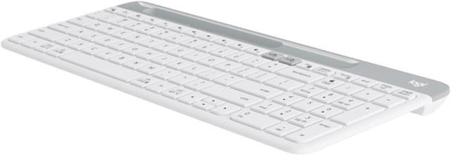 Alt view image 3 of 7 - Logitech K580  Wireless Bluetooth Keyboard,  Ultra Thin Silent Office,  for Computer Phone Mac Tablet ipad , for Windows 10,11 /macOS 10.15 /Linux/Chrome/iPadOS 14 /iOS 14/Android 8.0 , white