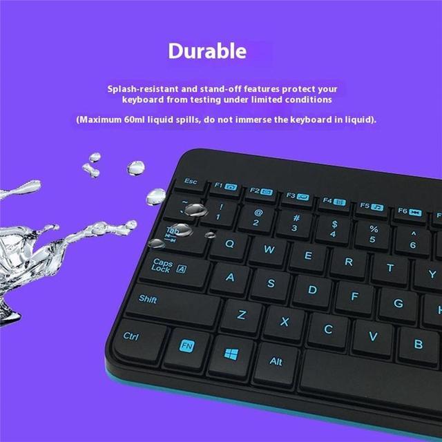 Alt view image 6 of 7 - Logitech MK245 Nano  Wireless Keyboard &  Mouse Sets, Office gaming,  Mini Keyboard,  Kit Plug and Play,Durable. Simple, for Windows® 10, 11 or later, ChromeOS, Linux 2.6 or higher, USB, white