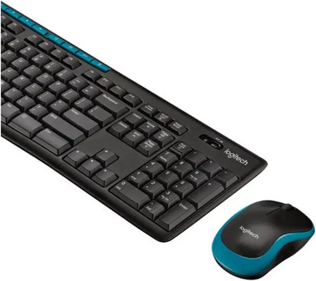Alt view image 4 of 7 - Logitech MK275   Wireless Keyboard &  Mouse Sets,  Computer Desktop Notebook, 5 million keystrokes, full-size, for ChromeOS, Windows(7/8/10/XP/Vista/RT), USB, black