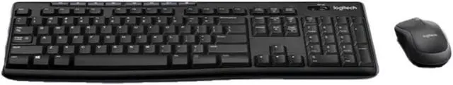 Alt view image 5 of 7 - Logitech MK270  Nano  Wireless Keyboard &  Mouse Sets,  Computer Desktop Notebook, 2 million keystrokes, full-size,for ChromeOS/Windows® 10,11 or higher/USB, black