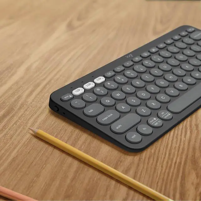 Alt view image 2 of 7 - Logitech Pebble 2 Combo  Wireless bluetooth Keyboard &  Mouse Sets, for ChromeOS, Windows(10/11/ or higher), USB, Thin and light multi-device with customizable keys and buttons, Silent Touch, black